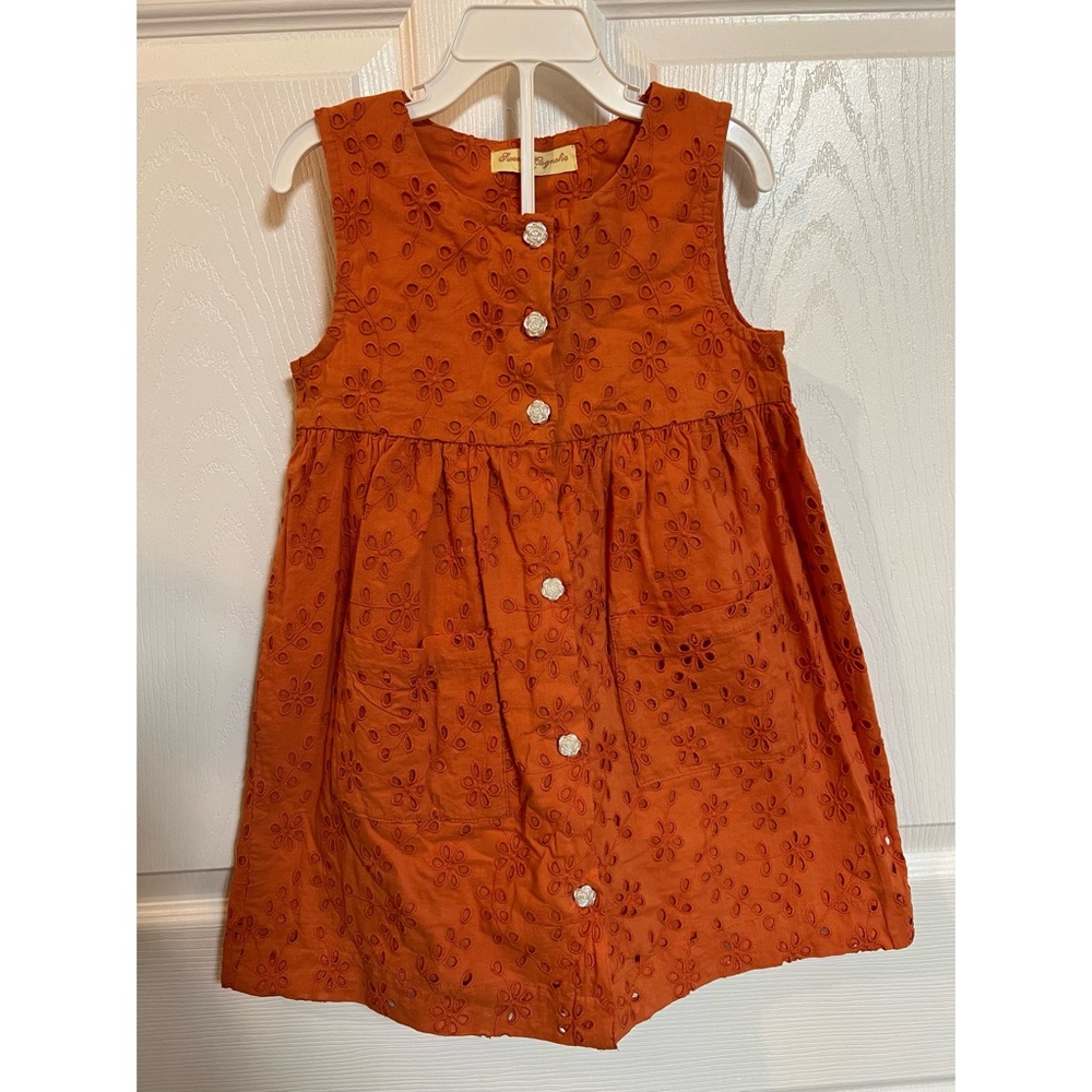 Sweet Magnolia Orange Dress
